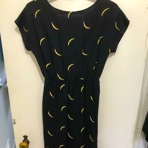 ✨rare & gorgeous✨ vintage crescent moon dress with button side closures - SM